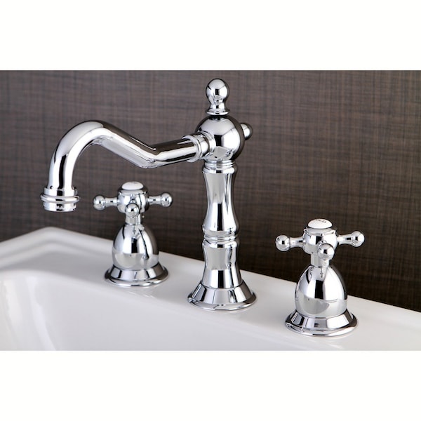 KS1971BX 8 Widespread Bathroom Faucet, Polished Chrome